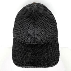 Lululemon OS Baller Hat Cap Spacer Mesh Adjustable Black *flaw